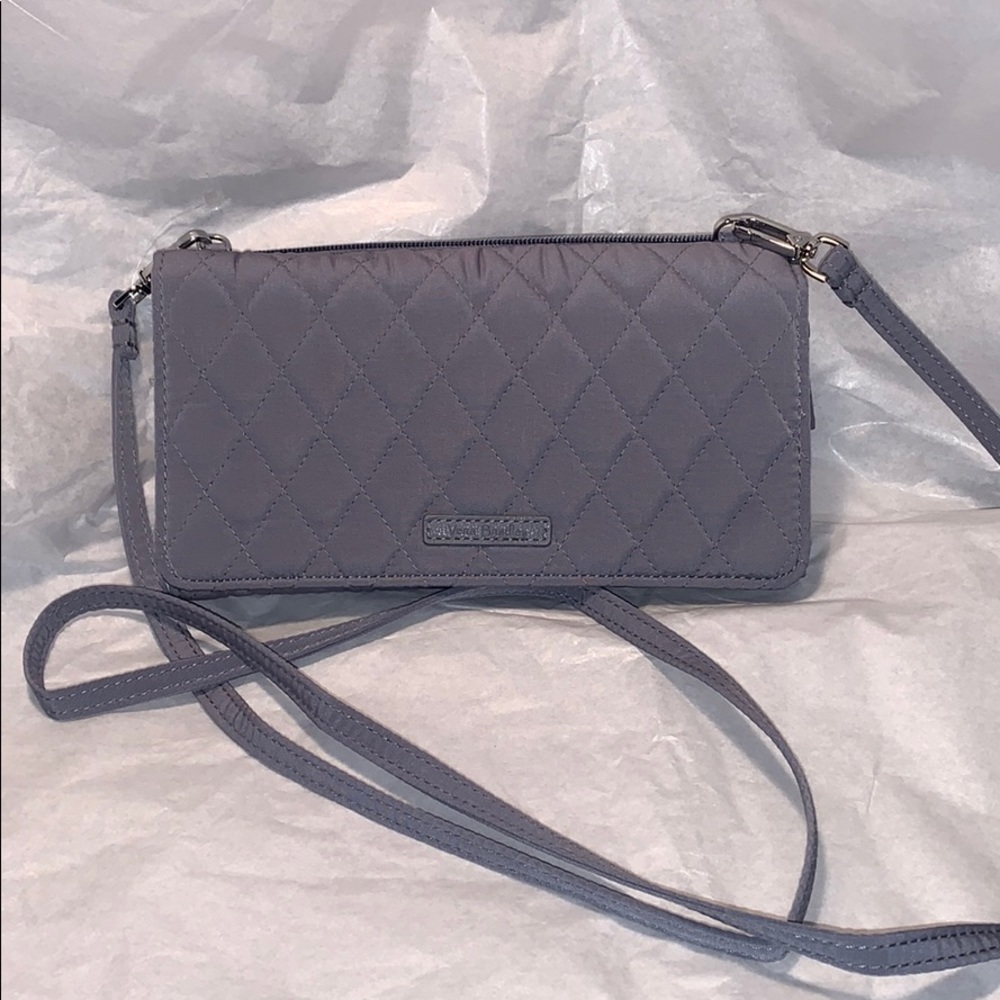 NWT Vera Bradley quilted crossbody/wristlet wallet